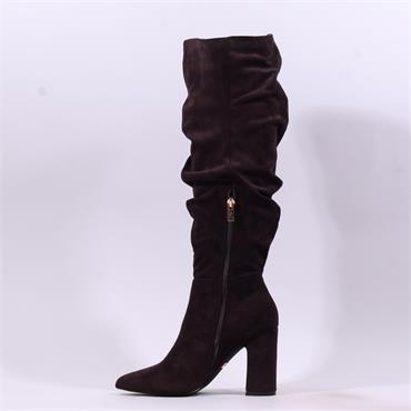Una Healy Famous Friends Knee High Boot - Coffee